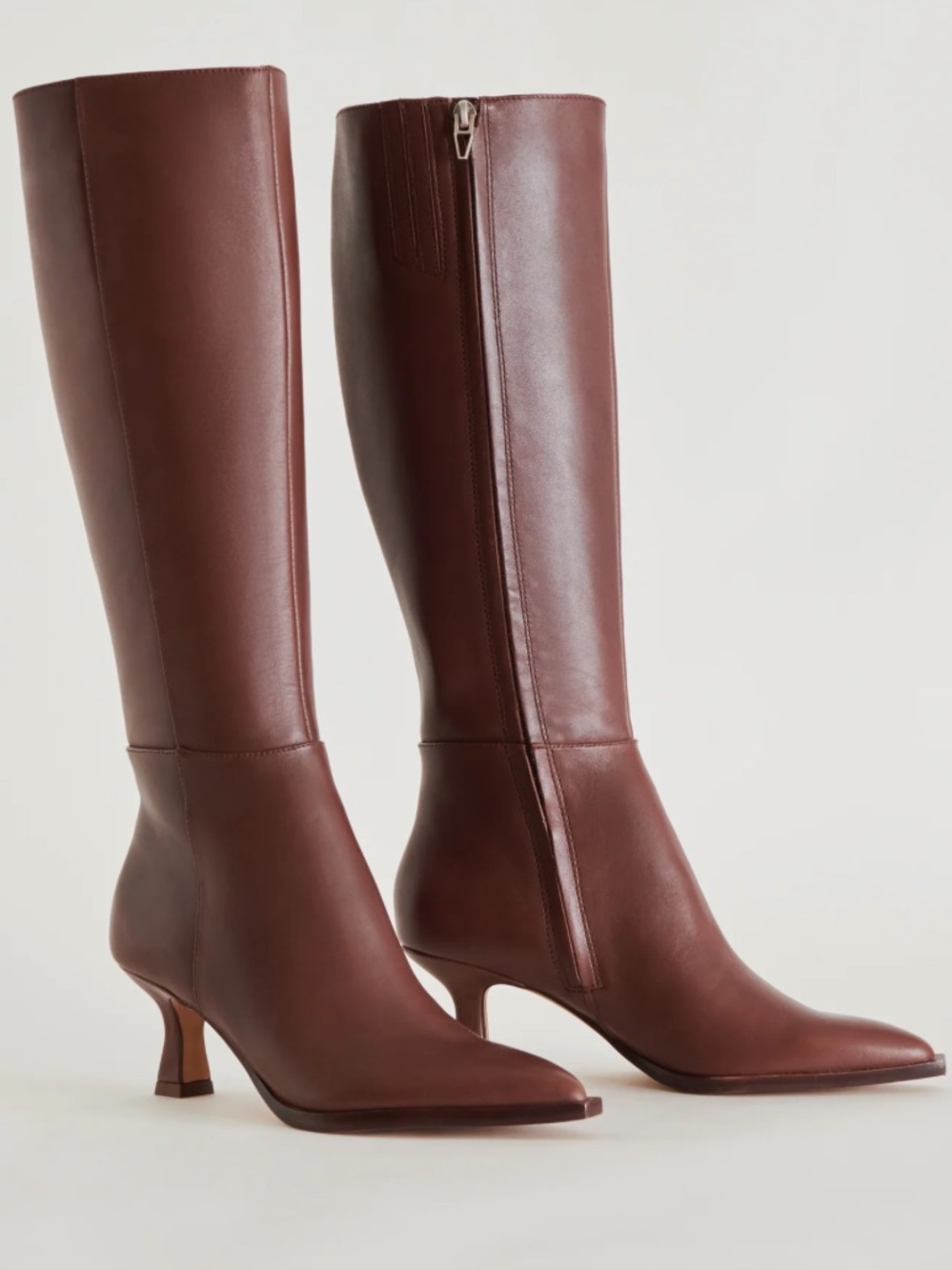 Dolce Vita Auggie Wide Calf boots Chocolate Leather [Never Worn - NWT]